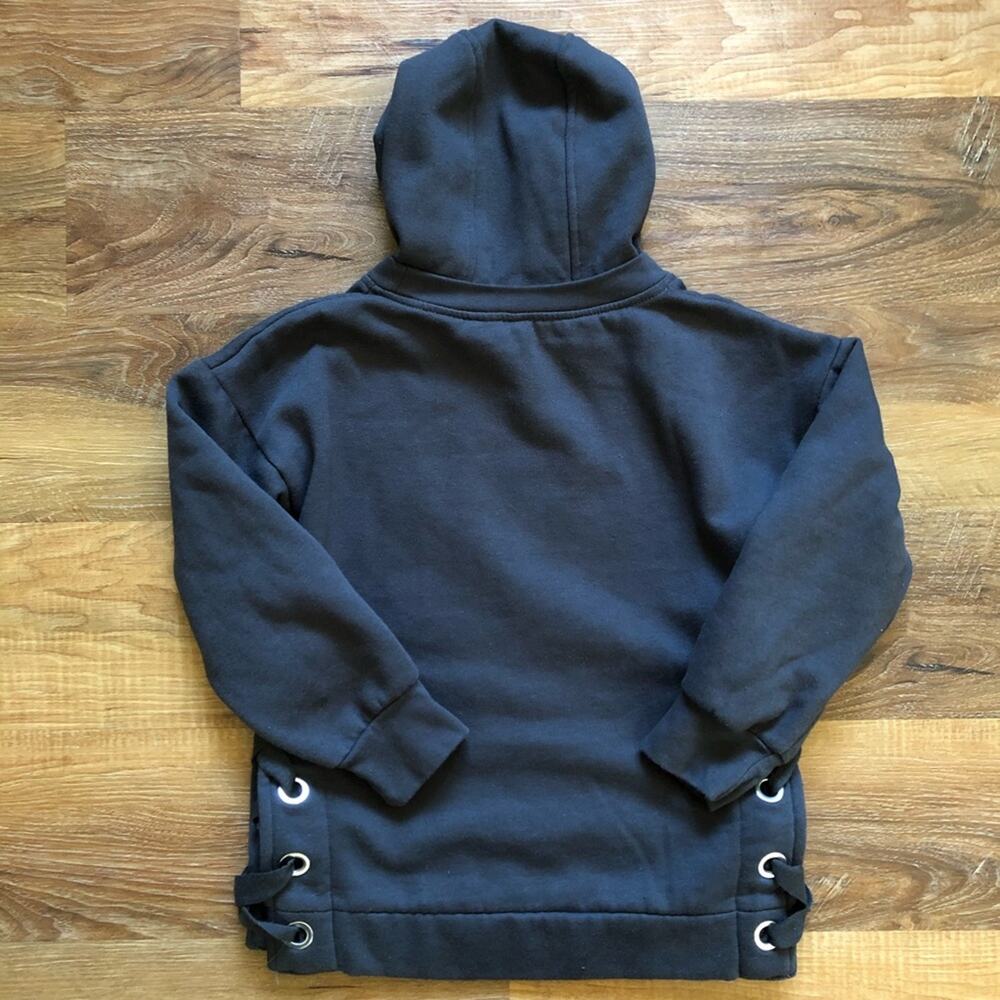 Scooter Brown Hoodie Sweatshirt Dark Gray Size 6 - Picture 2 of 5
